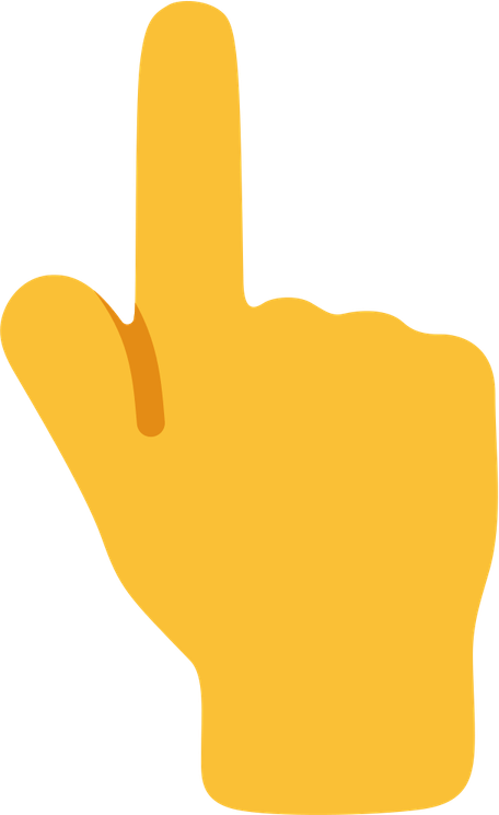 Middle Finger Emoji PNG