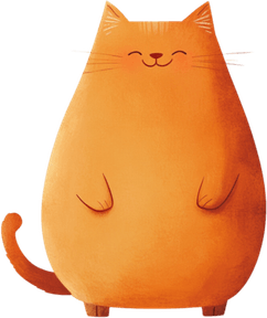 Obese Cat PNG
