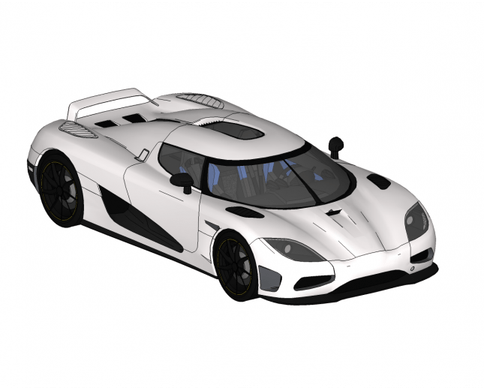 Koenigsegg Ccxr Trevita PNG