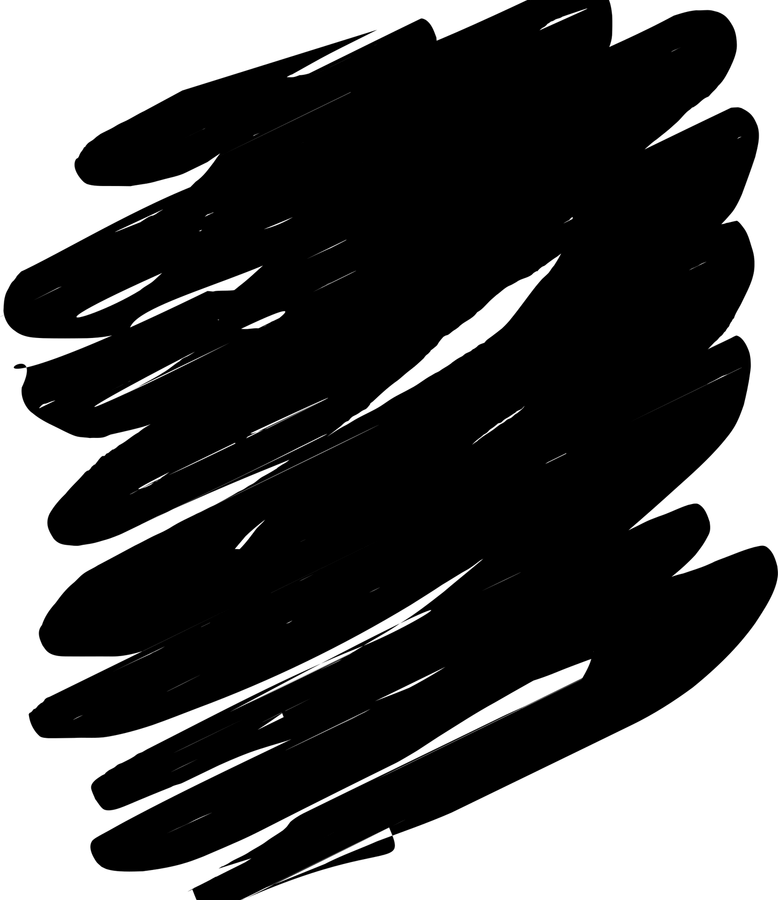 Black Scribble PNG