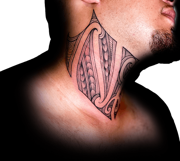 Neck Tattoo PNG