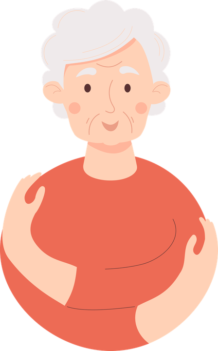 Old Lady PNG