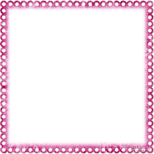 Pink Lace Border PNG