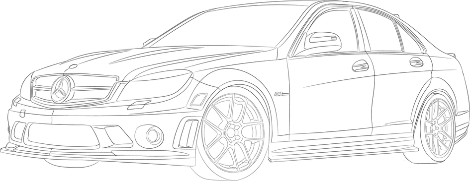 Car Drawing PNG