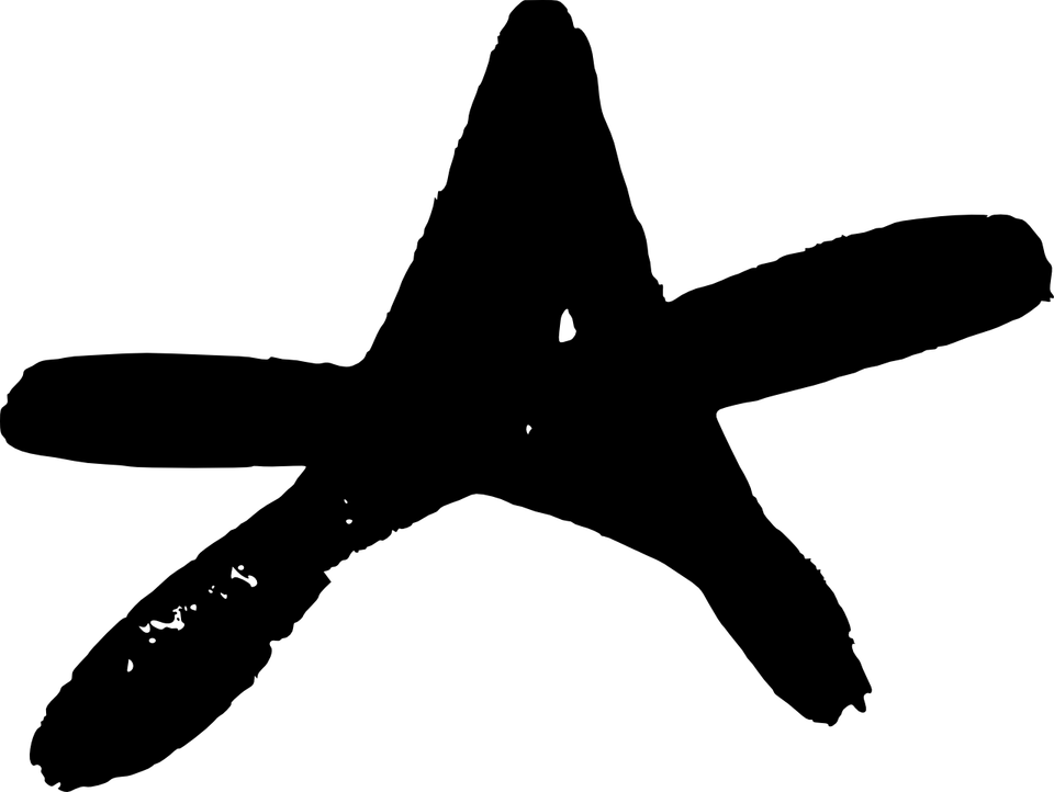 Black Star PNG