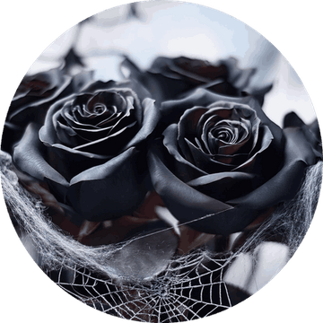Roses Black PNG