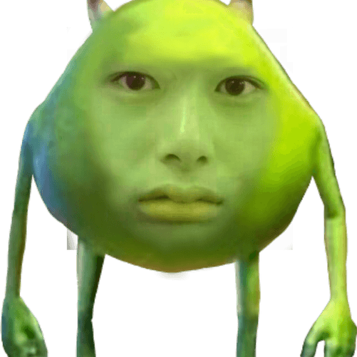 Mike Wazowski Meme PNG