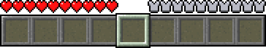 Minecraft Hotbar PNG