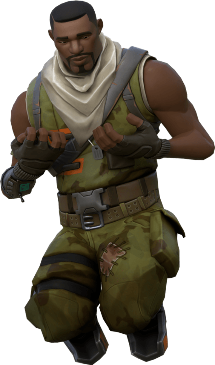 Fortnite Highrise Assault Trooper PNG