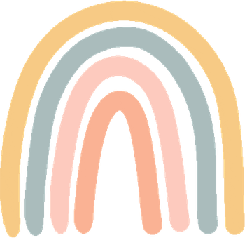 Boho Rainbow PNG