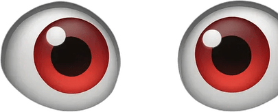 Ghost Red Eyes PNG