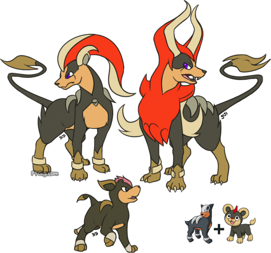 Pyroar Pokemon PNG