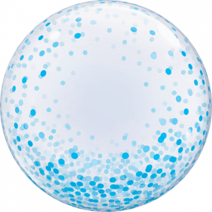 Blue Confetti PNG