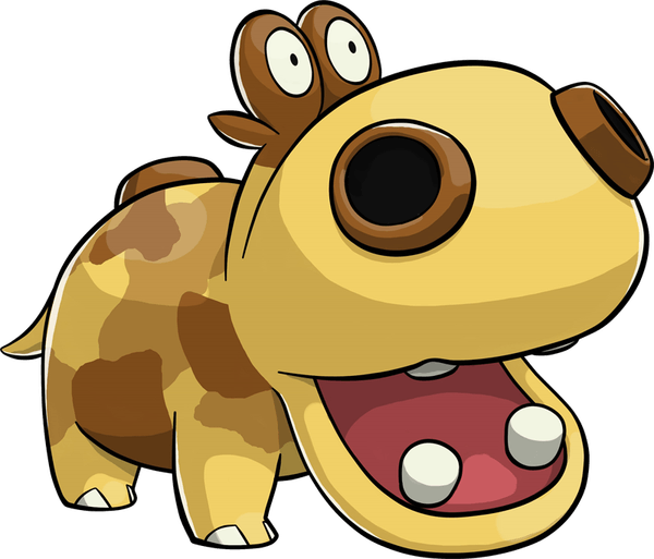 Hippopotas Pokemon PNG