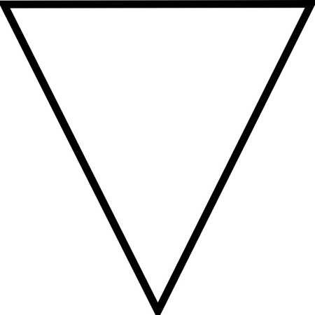 Black Triangle PNG