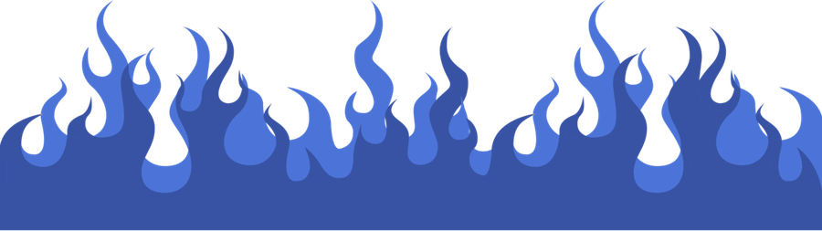 Blue Flames PNG