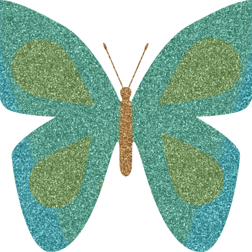 Glitter Butterfly PNG