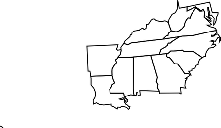 Blank United States Map PNG