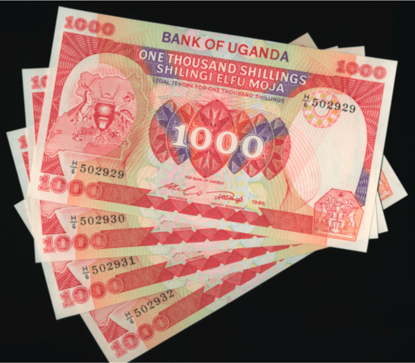 Ugandan Money PNG