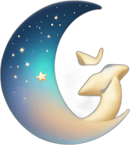 Crescent Star PNG