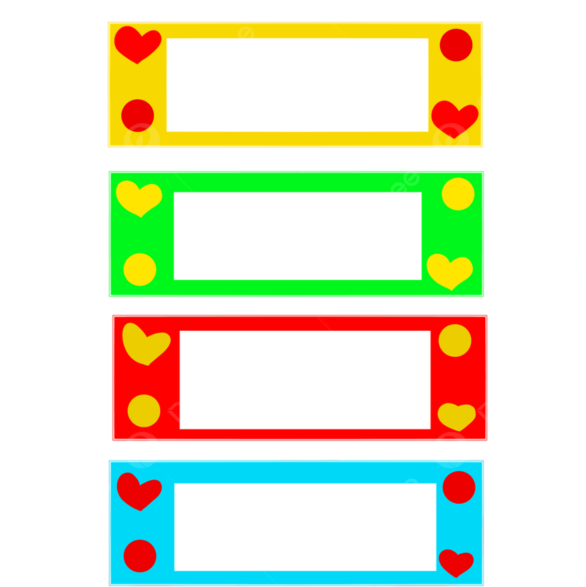 Name Tag PNG