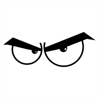Angry Eyes PNG