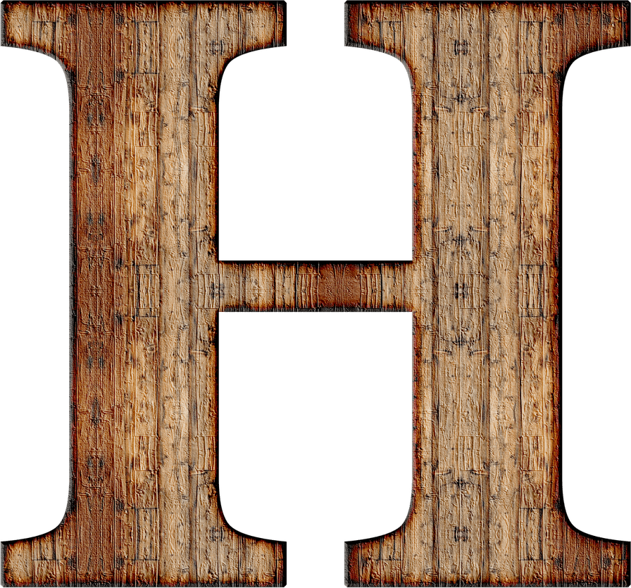 H Letter PNG