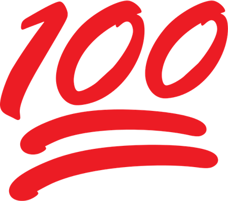 100 Emoji PNG