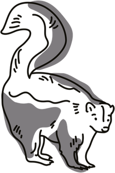 Stink Badgers PNG