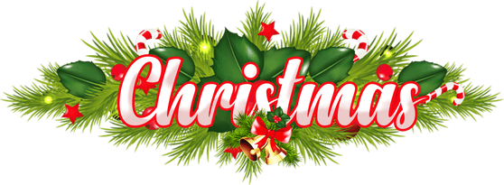Merry Christmas Text PNG