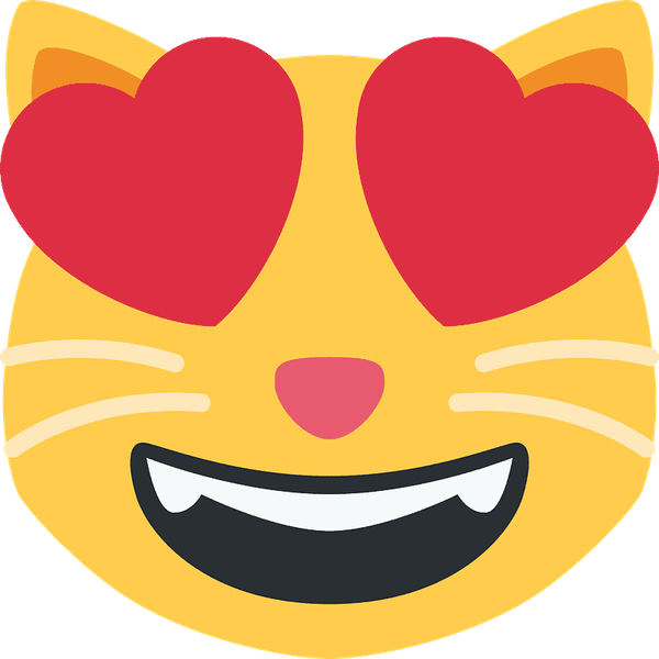 Iphone Heart Eyes Emoji PNG