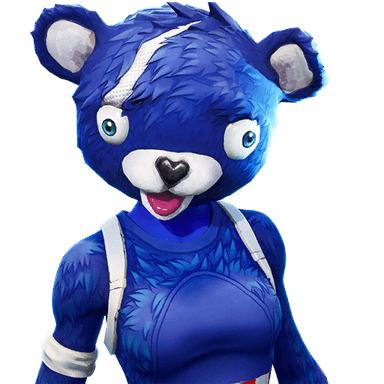 Fornite Blue Team Leader PNG