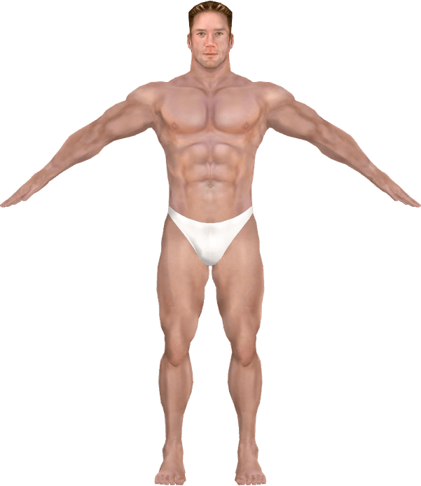 Muscle Man PNG