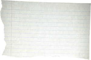 Lined Paper PNG