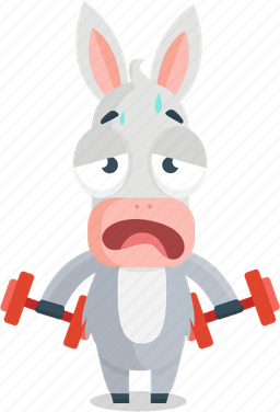 Donkey Emoji PNG