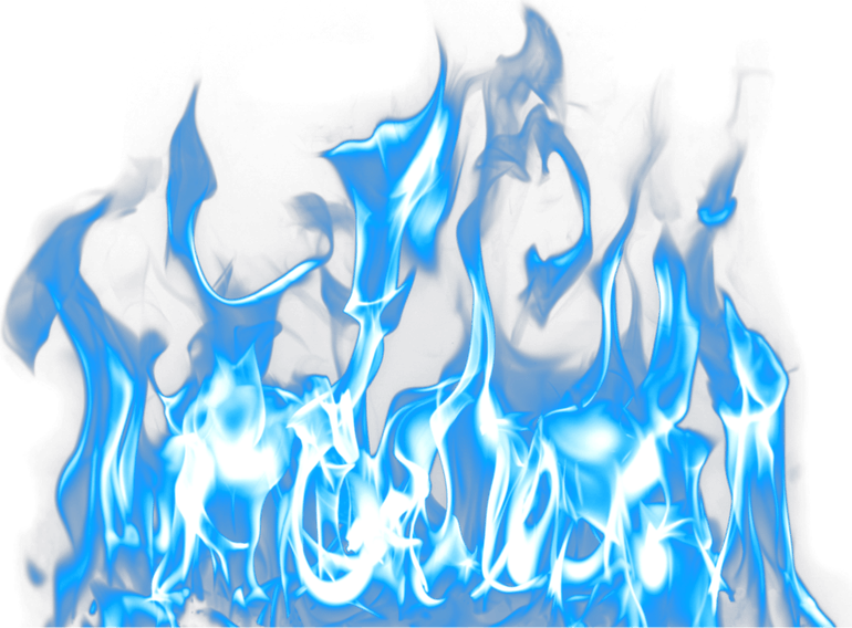 Blue Flame PNG