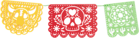 Papel Picado Banner PNG