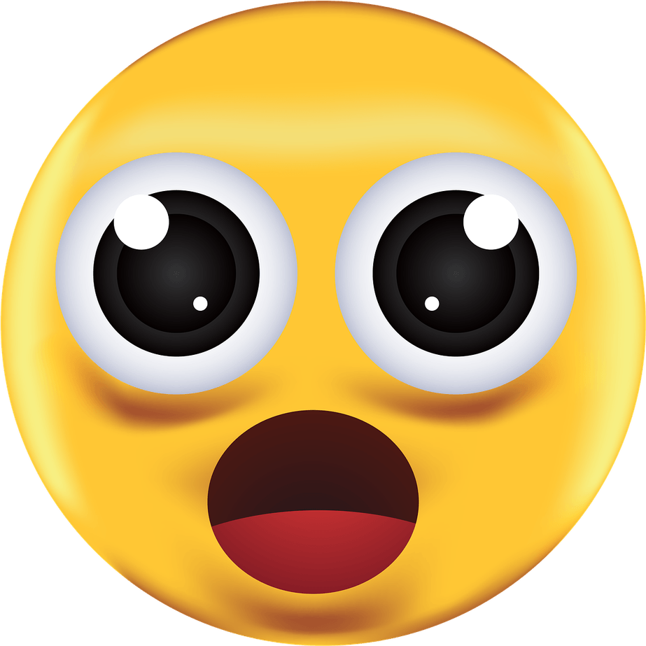 Surprised Emoji PNG
