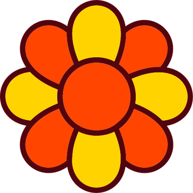 Flower Outline PNG