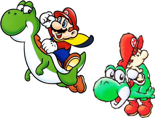 Super Mario World 2 Yoshis Island PNG