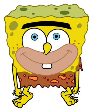 Smiling Spongebob PNG