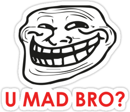 U Mad Bro PNG