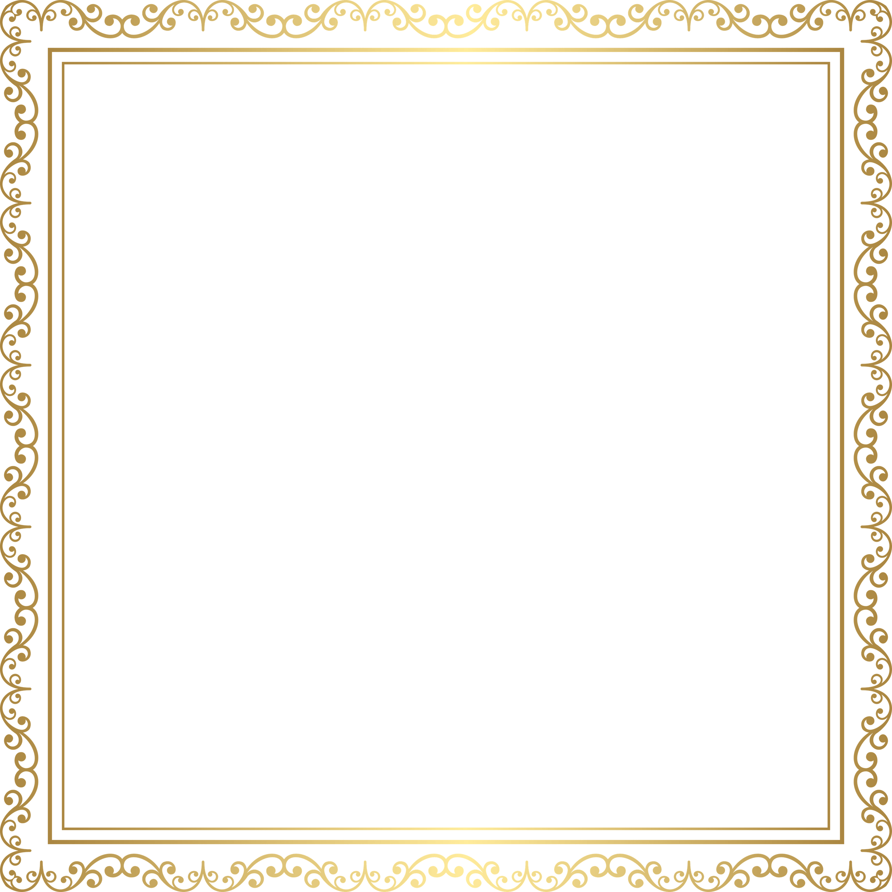 Arabic Frame Border PNG
