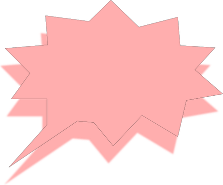 Speech Bubble Pink PNG