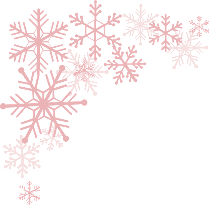 Pink Snowflake PNG