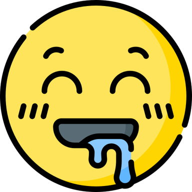 Drooling Emoji PNG
