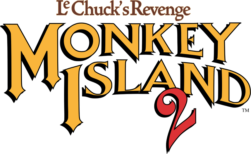 Monkey Island 2 Lechucks Revenge Logo PNG