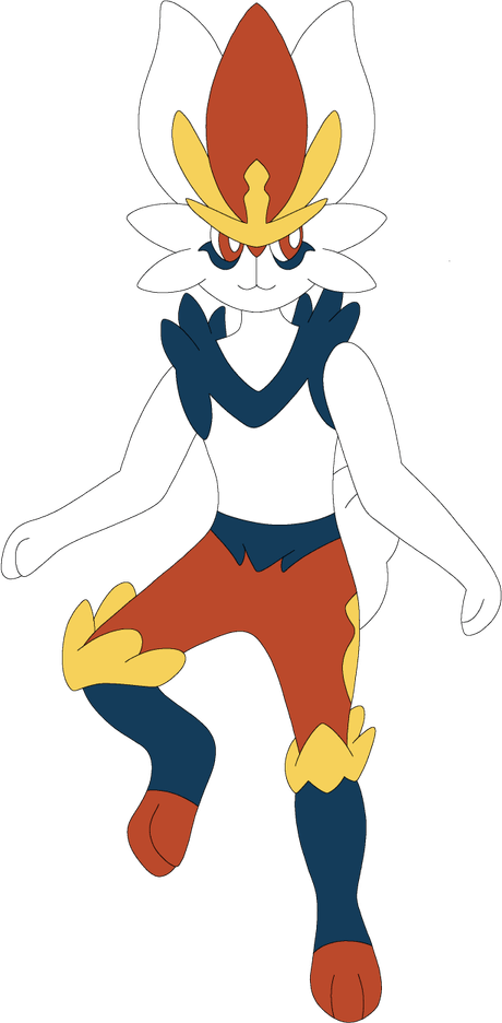 Cinderace Pokemon PNG