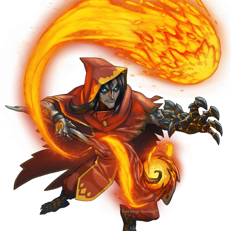 Fire Wizard PNG