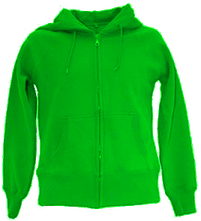 Green Hoodie PNG
